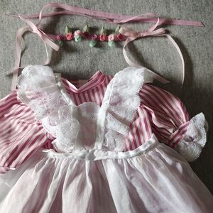 American Girl 18" Doll Dress. Samantha's Birthday Outfit.